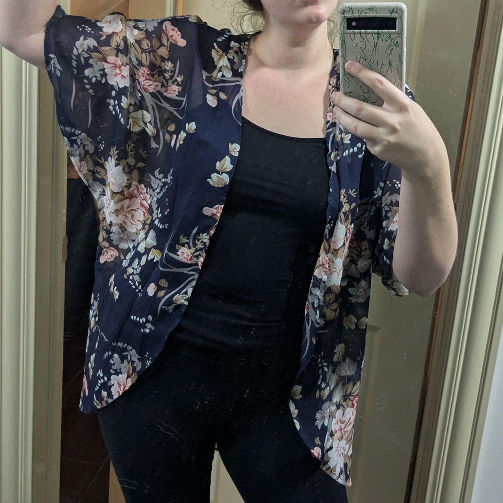 FINAL PRICE Floral cover up